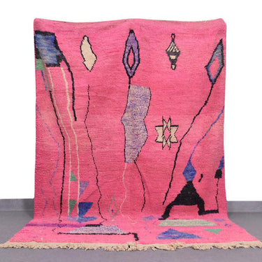 Fuchsia Berber Rug, Custom made - Ettilux Home